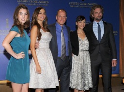 El equipo del anuncio de los nominados a los "Golden Globes"